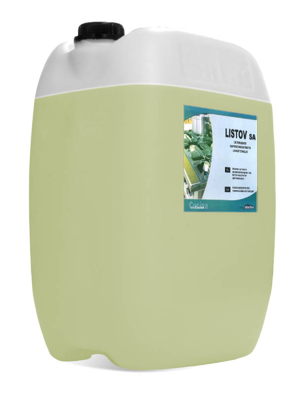 LISTOV SA DETERGENTE SUPERCONCENTRATO LAVASTOVIGLIE  - CAN 30 KG